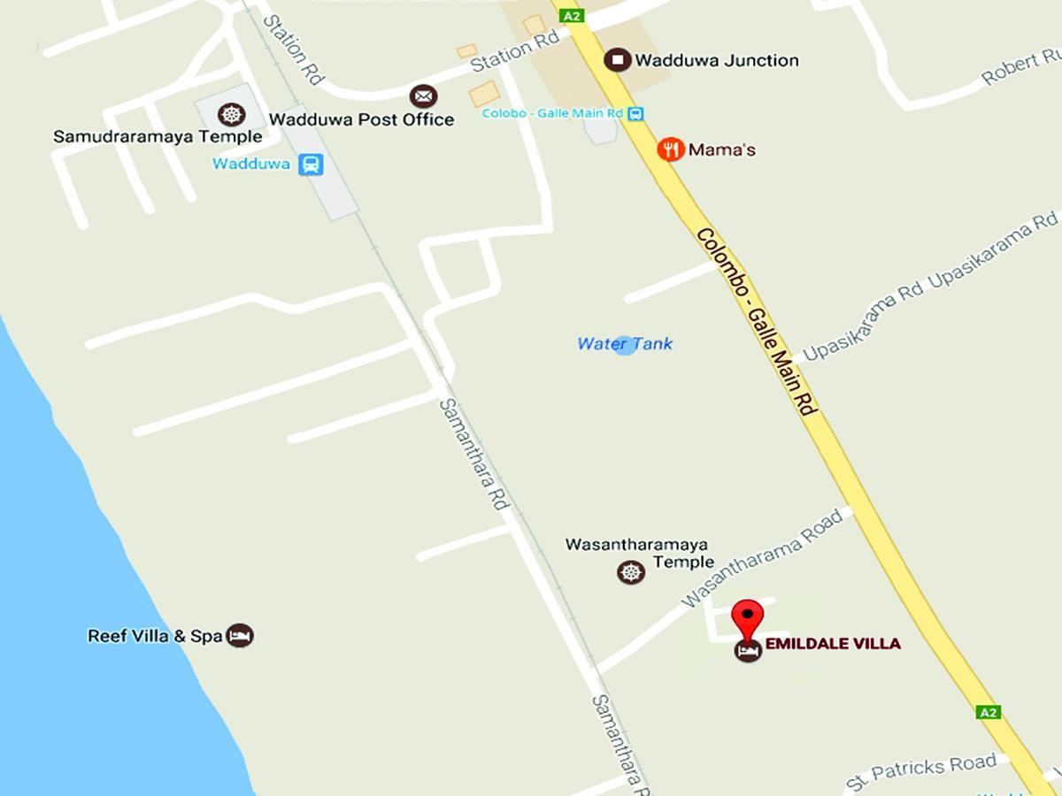 Emildale Villa Wadduwa Bagian luar foto